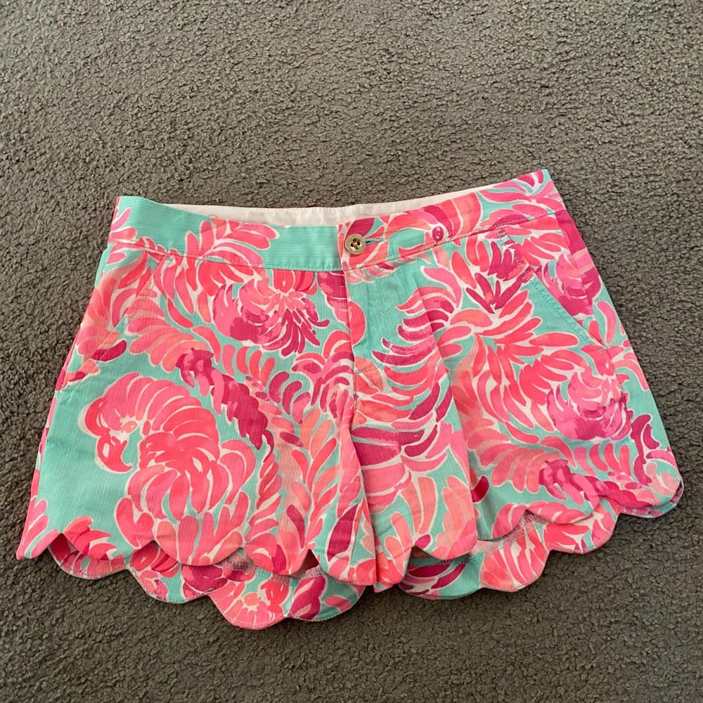 Lilly Pulitzer Buttercup shorts- size 0